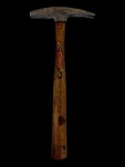 Vintage Stanley Tack Hammer With Magnetic Split Head, Partial Label Wood Handle. Fixed Price $15.00.
