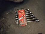 Husky Ratcheting Wrench Set 7- Peice. Fixed Price $50.00.