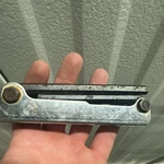 Southwire Folding Hex Key Tool Non-ratcheting Metal Silver Black. Fixed Price $8.50.