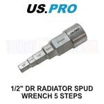 Us Pro Tools 1/2" Drive Radiator Spud Wrench 5 Steps 3468. Fixed Price $10.99.