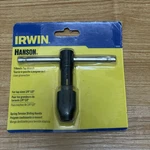 Irwin Hanson 12002 T-handle Tap Wrench 1/4 -1/2. Fixed Price $9.99.