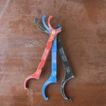 Gardner Bender Piece Locknut Wrench Kit In Sizes 1/2, 3/4 And 1" LNW-3PC. Fixed Price $9.99.