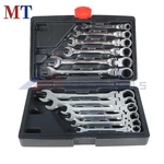 Combination Spanner Tool Metric 8-19MM Flexible Ratcheting Wrench Set 12 Pack. Fixed Price $34.75.