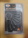 Illinois Industrial Tool 8PC Sae Hex Wrench Set Allen Keys #85001. Fixed Price $14.99.
