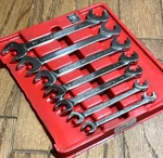 Matco Tools Sae Way Four Wrench Double Open End Offset Lot 3/8 - 3/4". Fixed Price $235.00.