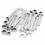 Craftsman Ratcheting Combination Wrench Set 20-PIECE Sae Metric New. Fixed Price $108.70.