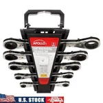 5-PIECE Sae Ratcheting Wrench Set Durable Heat-treated Steel Organized Cradle Us. Fixed Price $37.98.