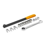 Gearwrench 15 Piece Ratcheting Serpentine Belt Tool Set 3680D. Fixed Price $63.30.
