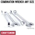 Craftsman Combination Wrench Metric Or Sae Full Polish 12PT Box End Open. Fixed Price $9.99.