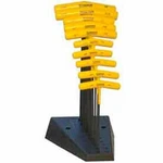 Bondhus 13390 Set 10 Graduated Length Hex T-handles 3/32""-3/8"" With Stand. Fixed Price $67.23.
