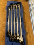 Cornwell Tools Usa CRWLF5MSA 5-PIECE Metric Flex Ratcheting Wrench Set Nice !!-. Fixed Price $165.00.