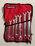 Proto 7PC Standard Wrench Set 6PT New In Pouch. Fixed Price $140.00.