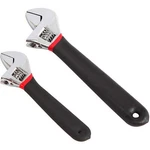 2-PIECE Adjustable Wrench Set With Comfort Handles. Fixed Price $11.47.