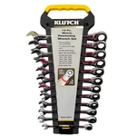Klutch Professional 12-PC. Metric 8MM 19MM Ratcheting Wrench Set 32271. Fixed Price $71.99.