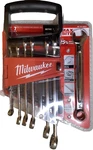 Milwaukee 7PC Max Bite Metric Combination Wrench Set 8-17MM #48-22-9507. Fixed Price $42.46.