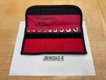 Snap-on Tools New 9PC Sae 6PT Chrome Midget Length Combo Wrench Set OXI709SBK. Fixed Price $299.95.