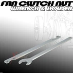 New 2PC Bmw Fan Clutch Nut Wrench And Water Pump Steel Holder Tool Kit. Fixed Price $20.99.