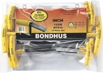 13338 Set Of 10 Hex T-handles, Sizes 3/32-3/8", Multicolor, One. Fixed Price $67.99.