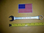 11/16" Sae Combination Box Open End Wrench Action 34122 Usa New Old Stock. Fixed Price $7.99.