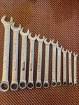 Vintage Craftsman 11 Piece Series Metric Box End Closed Wrench Set Made Usa. Fixed Price $185.00.