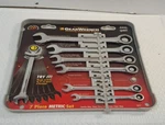 9417 Piece Ratcheting Metric Set. Fixed Price $69.99.