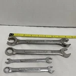 Craftsman Wrenches 4PC 1-15MM, 1-19 & 21MM, 1-7MM 9MM, 11/32 Metric, Sae. Fixed Price $35.00.