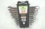 Pittsburgh 9 Pc Combination Wrench Set Sae 12 Pt Box End Fully Polished New D341. Fixed Price $8.88.