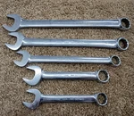 Lot Of 5 Snap Oex 12 Point Combination Wrenches (2687). Fixed Price $99.99.