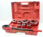 Large Hand Die Ratcheting Pipe Threader Tool Threading Kit Set. Fixed Price $89.95.