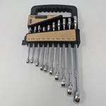 Blue Hawk Piece Sae Combination Wrench Set 1/4 To 3/4 Inch 345-10A.BH Chrome. Fixed Price $24.95.