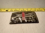 Vintage Sears Craftsman 10PC Combination Ignition Wrench Set 9 43441 Made Usa. Fixed Price $21.95.