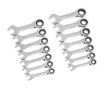 Gearwrench 14 Pc. 12 Point Stubby Ratcheting Sae/metric Combination S.... Fixed Price $102.99.