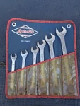 S-k Lectrolite Combination Wrench Set Sae 7/16 3/4 W/ Pouch Sk. Fixed Price $28.50.