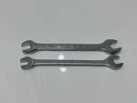 Stanley Tools Usa 2PC Metric Open End Wrench Lot 86-821, 86-818. Fixed Price $19.99.