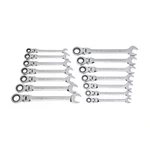 Sae/metric 72-TOOTH Flex Head Combination Ratcheting Wrench Tool Set (14-PIECE). Fixed Price $187.48.
