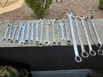 19PC Combination Wrench Set Craftsman Klein Armstrong Crescent Usa Made Used. Fixed Price $40.00.