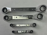 Vtg Craftsman Ratchet Box End Wrenches Usa Piece Lot 43365 43364 43362 43361. Fixed Price $19.00.