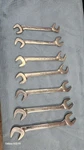 Snap On And Cat Hydraulic Wrenches 7 Piece Set. 13/16" Up To 1/4". Fixed Price $350.00.