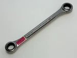 Nos Craftsman Usa 42593 Va Double Box End Ratcheting Wrench Sae 11/16" & 3/4". Fixed Price $39.99.