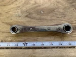 Vintage Blackhawk Usa Ratcheting Wrench #ZW-1046 9/16 & 1/2 Point. Fixed Price $13.00.