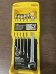 Stanley Piece Combination Wrench Set 87-246 New Old Stock. Fixed Price $19.95.