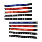 10 Pcs Tool Rail Rack Holder Wrench Screwdriver Organizers Wall Mount. Fixed Price $23.99.