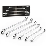 Orion Motor Tech 6-PIECE Ratcheting Wrench Set, Metric 8-19 Mm Flex Silver. Fixed Price $89.02.