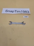Blue-point Tools Double Open End Ignition Wrench C-2824 3/8-7/16 Usa. Fixed Price $10.99.