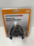 Pittsburgh Universal 3 Jaw Adjustable Oil Filter Wrench. Fixed Price $10.00.