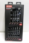 Icon 10PC Metric Professional Stubby Ratcheting Comb Wrench Set (WRSTM-10) New. Fixed Price $84.99.