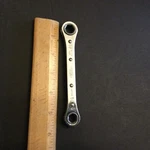 Langline Rb 1214 Reversible Double Ratcheting Wrench Pt. 3/8" X 7/16" Usa Used. Fixed Price $6.00.