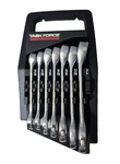 Task Force Combination Chrome Vanadium Steel Wrench Set - 7 Pieces 3/8 To 3/4. Fixed Price $25.00.