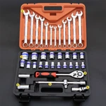 37PCS Metric Car Socket Torx Ratchet Wrench Combination Sleeve Repair Tool Kit. Fixed Price $97.49.
