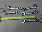 5X Pack Duralast 1/4" Ratcheting Wrench Collectible Keychain 3" Mini Tool Rare. Fixed Price $44.99.